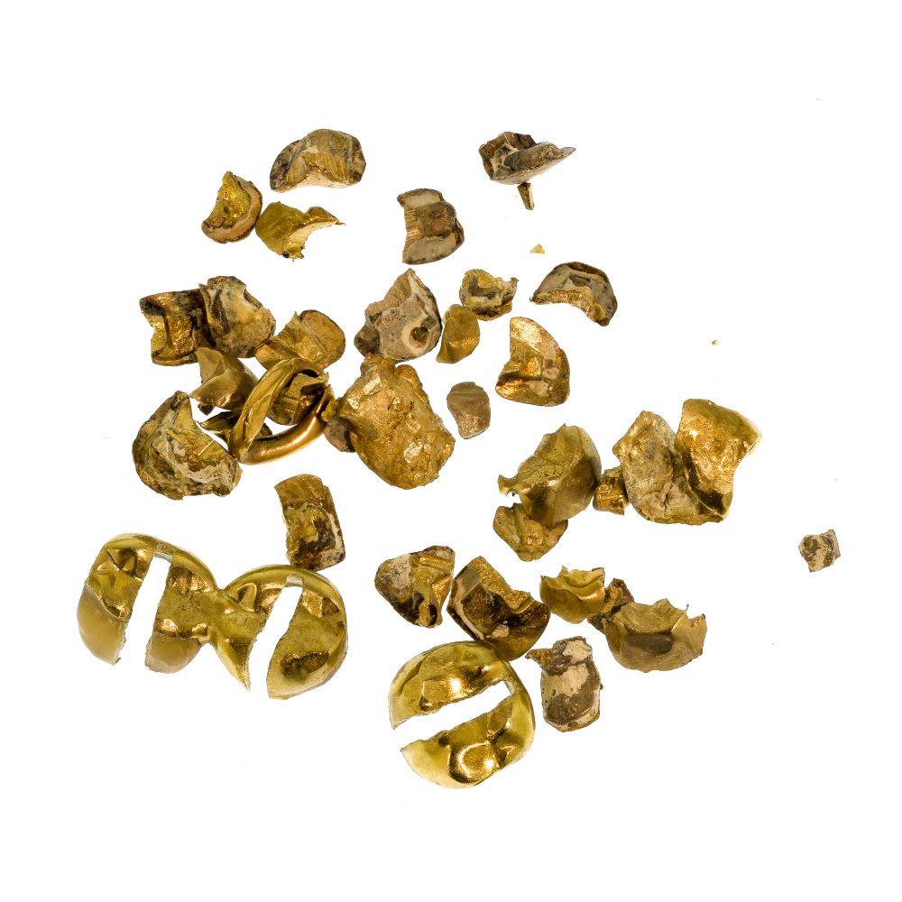 Appraisal: DENTAL GOLD ASSORTMENTInlays crowns and fragments