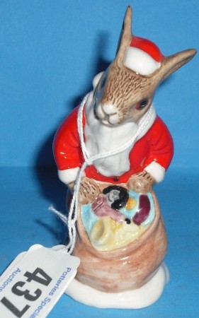 Appraisal: Royal Doulton Bunnykins Figure Santa DB Christmas Tree Ornament