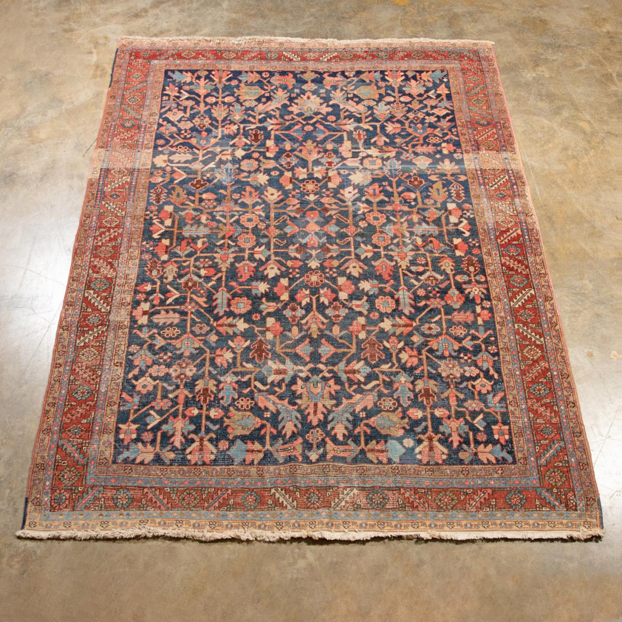 Appraisal: HAND KNOTTED WOOL NORTHWEST PERSIAN CARPET X Hand knotted wool