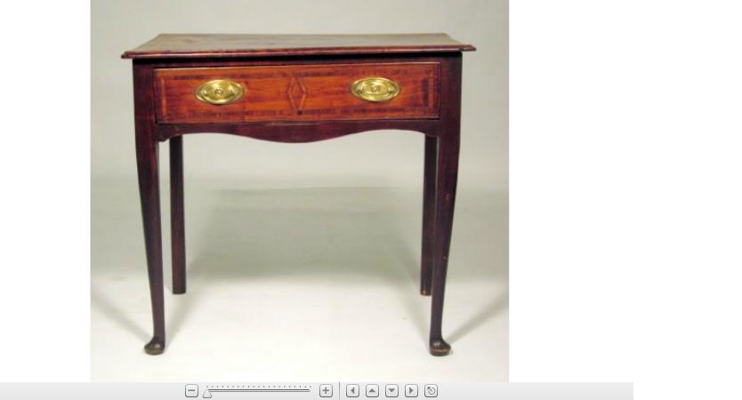 Appraisal: Dutch fruitwood walnut and marquetry side table early th century