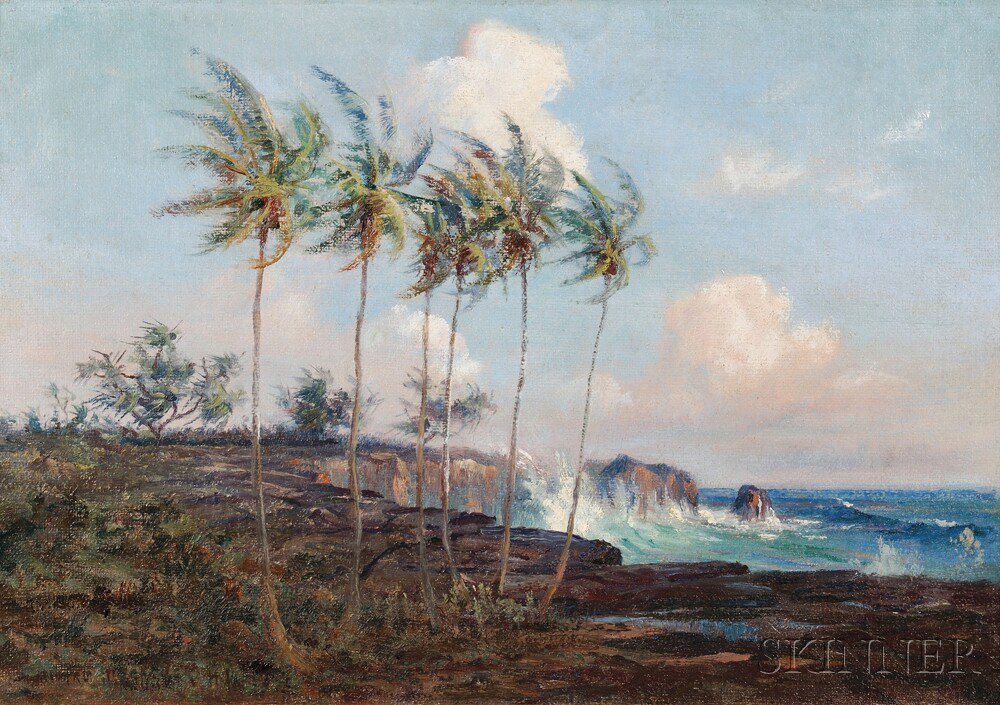 Appraisal: David Howard Hitchcock American - Big Island of Hawaii Signed