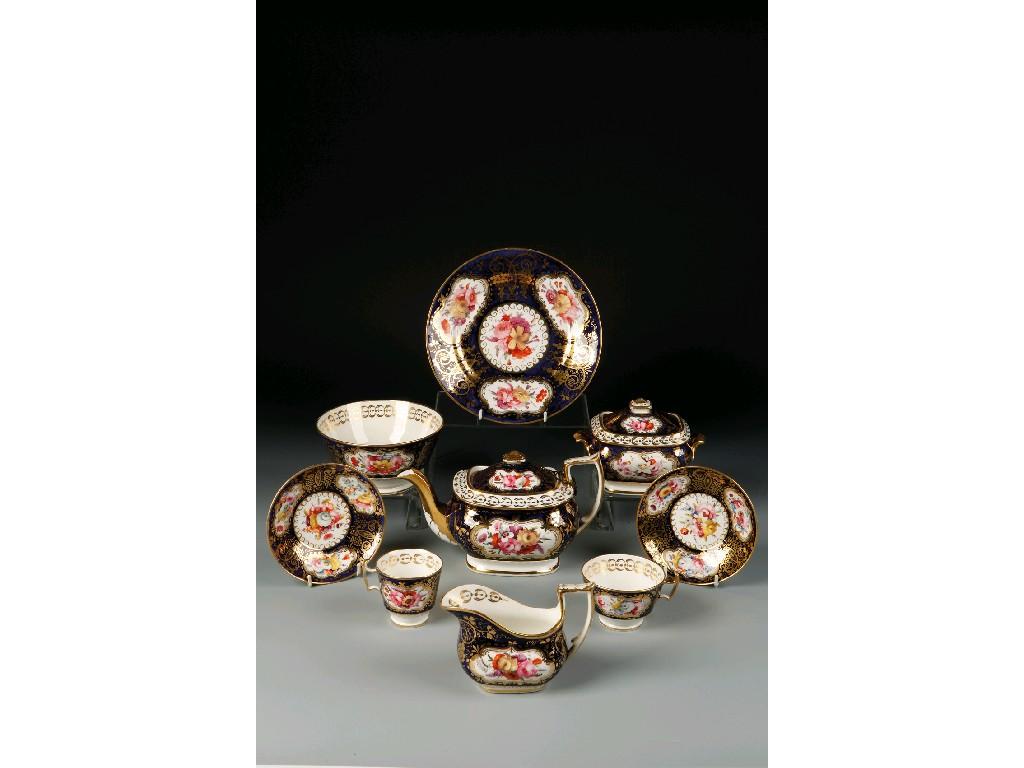 Appraisal: A TH CENTURY COALPORT TEA AND COFFEE SERVICE the royal