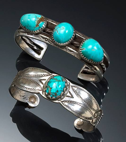 Appraisal: JewelryFine Southwest jewelry from the Sheldon and Barbara Breitbart Collection