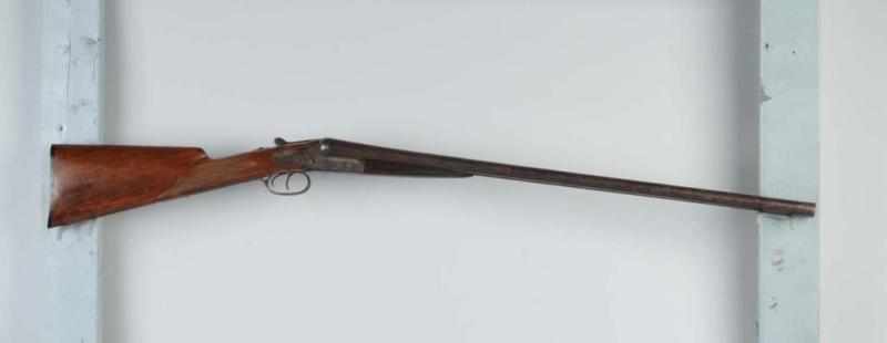 Appraisal: Leige London Double Barrel Shotgun Description GA Boar shows signs