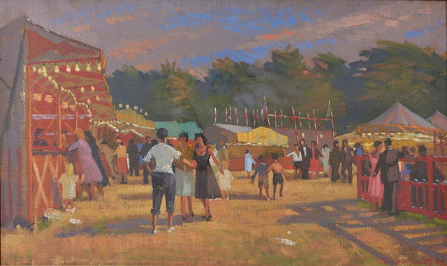 Appraisal: PHILIP HENRY SMITH - 'Fair at Charlton Kings' signed and