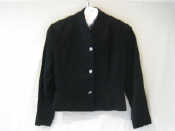 Appraisal: A black pleated Jasper Conran jacket UK size In very