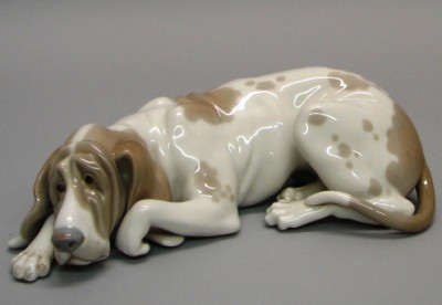 Appraisal: LLADRO - Old Dog - G Retired Good condition