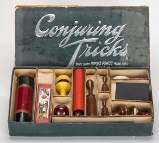 Appraisal: Conjuring Tricks Magic Set Bavaria Spear ca Handsome magic set