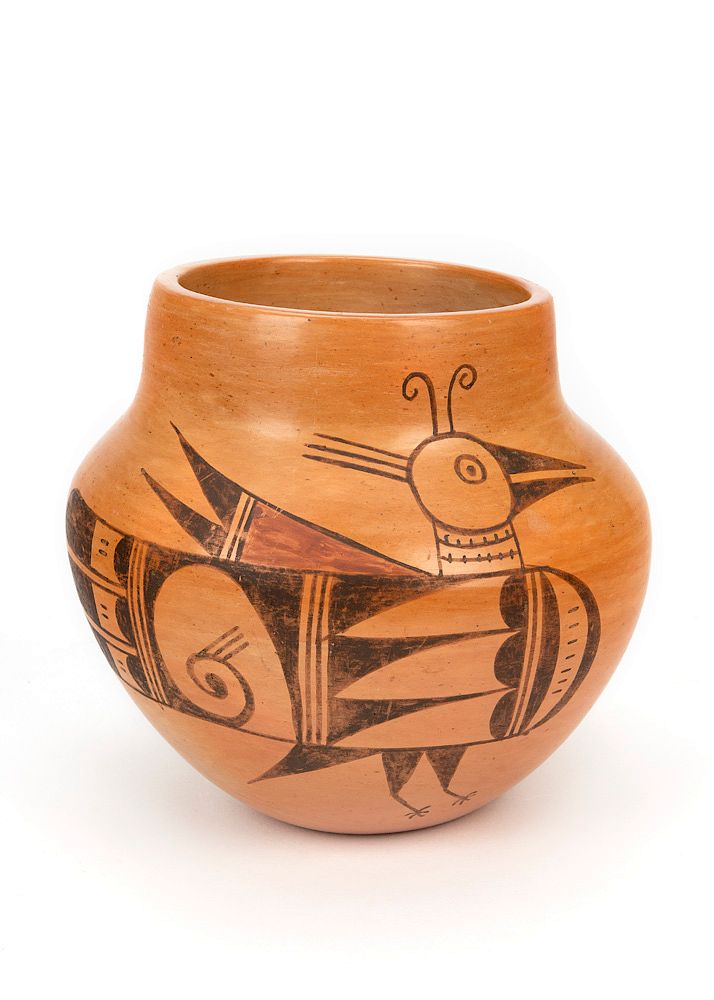 Appraisal: Patty Mako Hopi Polychrome Jar Patty Mako Hopi Polychrome Jar