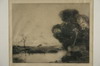 Appraisal: ETCHING - 'ON THE ANCHOLME RIVER' BY EDWARD MILLINGTON SYNGE