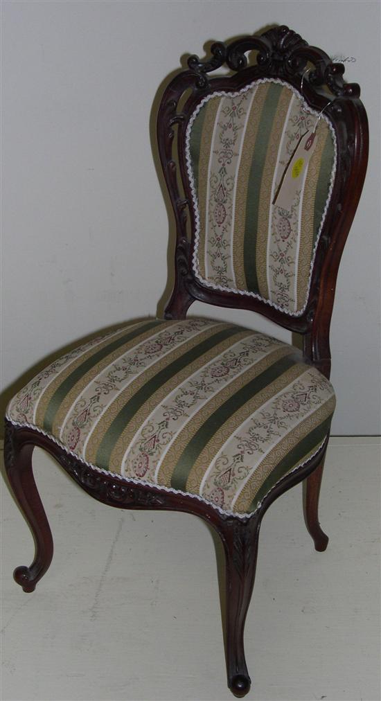 Appraisal: French style doll chair h