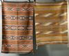 Appraisal: SADDLE BLANKETS - Lot of two contemporary Native American woven