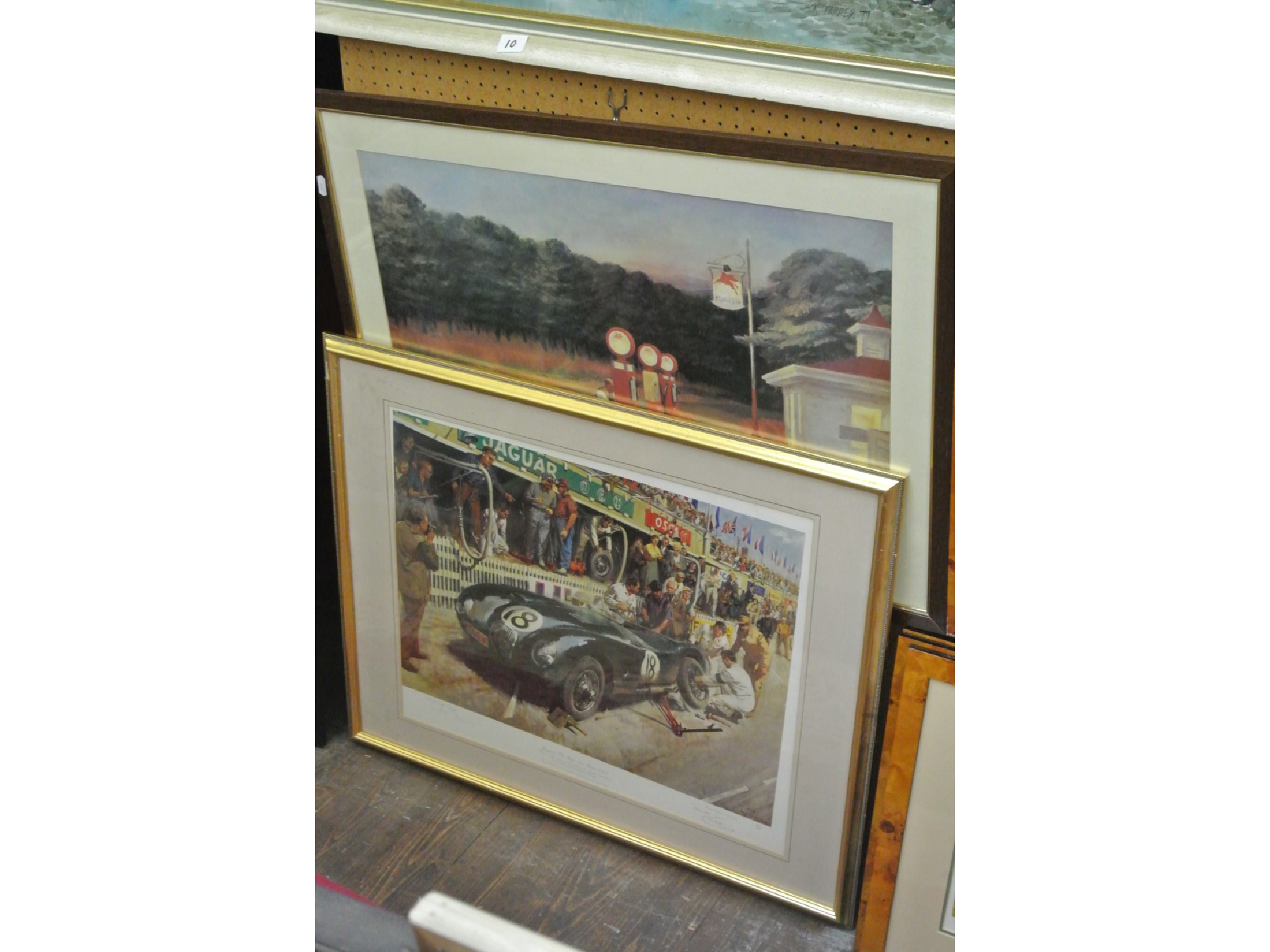 Appraisal: A signed coloured limited edition print after Terence Cuneo showing