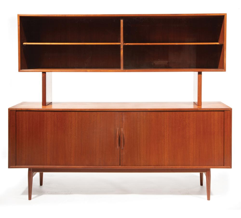 Appraisal: Arne Vodder for Sibast Teak Sideboard with Hutch s base