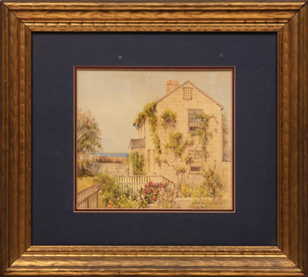 Appraisal: William Verplanck Birney American Ohio - New England Cape Cottage