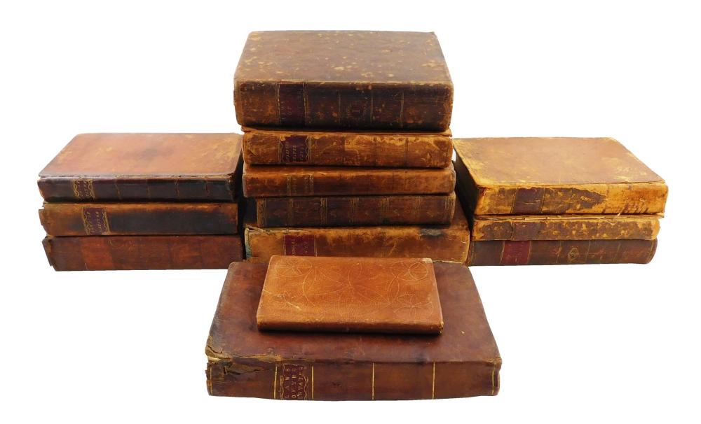 Appraisal: BOOKS Twelve volumes on the Law including Laws of the