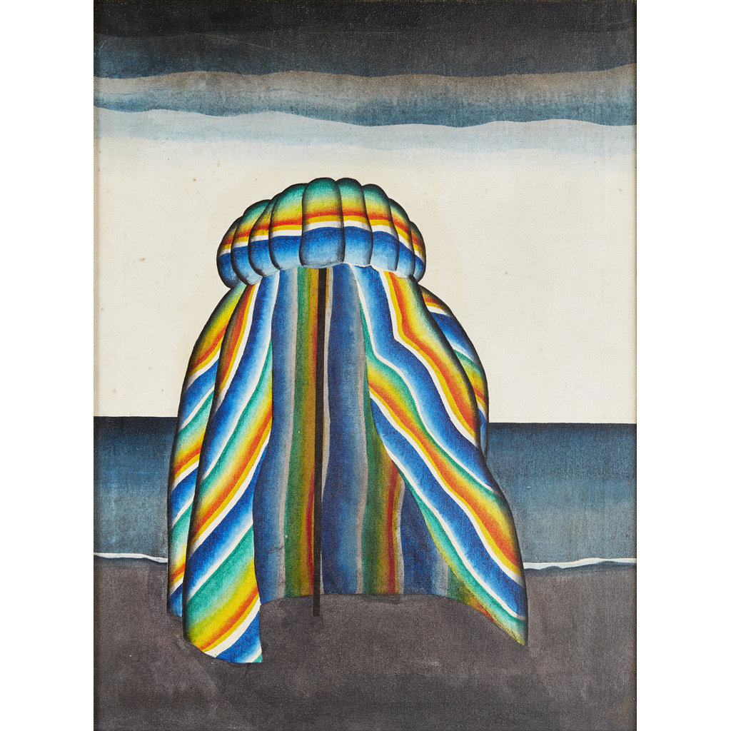 Appraisal: JACK KNOX R S A SCOTTISH - BEACH TENT NORTH