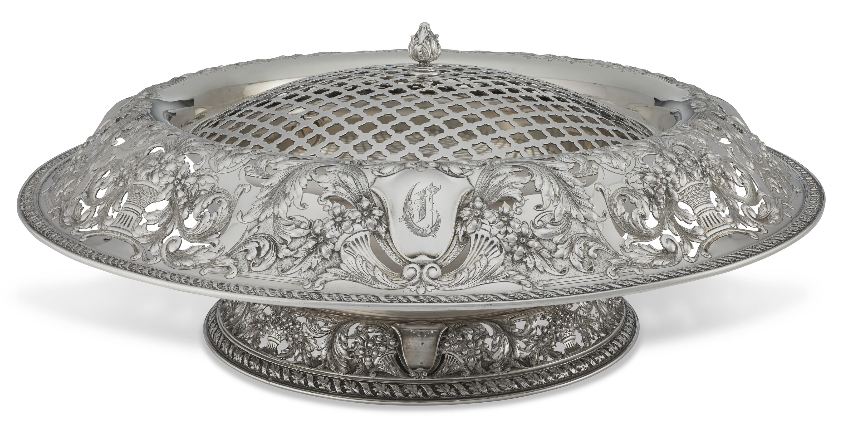 Appraisal: AN AMERICAN SILVER LARGE CENTERPIECE BOWL MARK OF GORHAM MFG