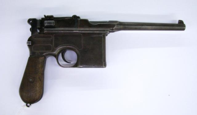 Appraisal: Mauser Broomhandle semi-automatic mm serial number barrel number -inch barrell