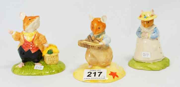 Appraisal: Royal Doulton Brambly Hedge Figures Poppy Eyebright DBH Lord Woodmouse