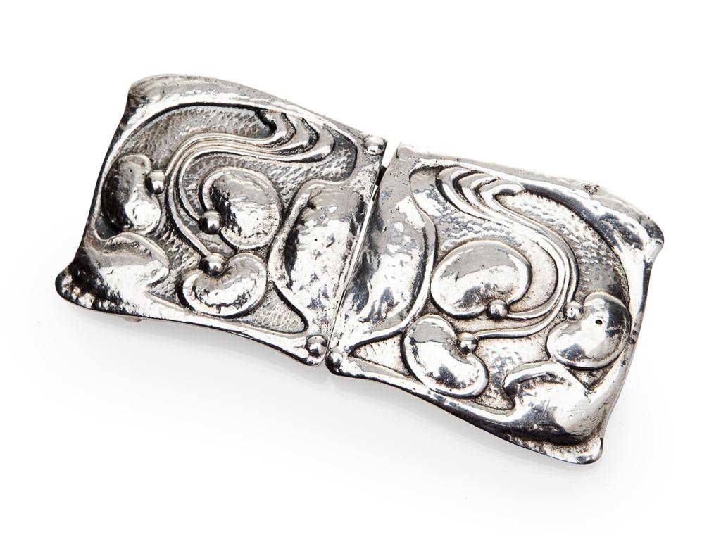 Appraisal: ARCHIBALD KNOX - FOR LIBERTY CO LONDON 'CYMRIC' SILVER BELT