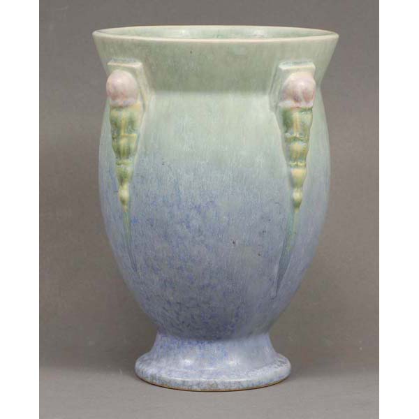 Appraisal: Roseville Topeo Blue Art Pottery Vase