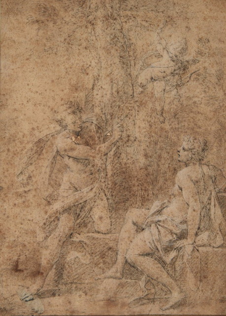 Appraisal: ATTRIBUTED TO PHILLIPE DE LA HYRE - Cupid and two