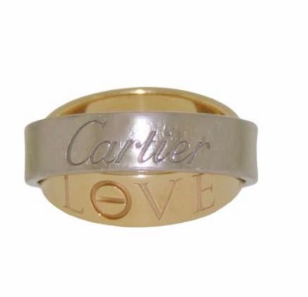 Appraisal: Cartier K Love Secret Ring Retail Cartier k White Gold