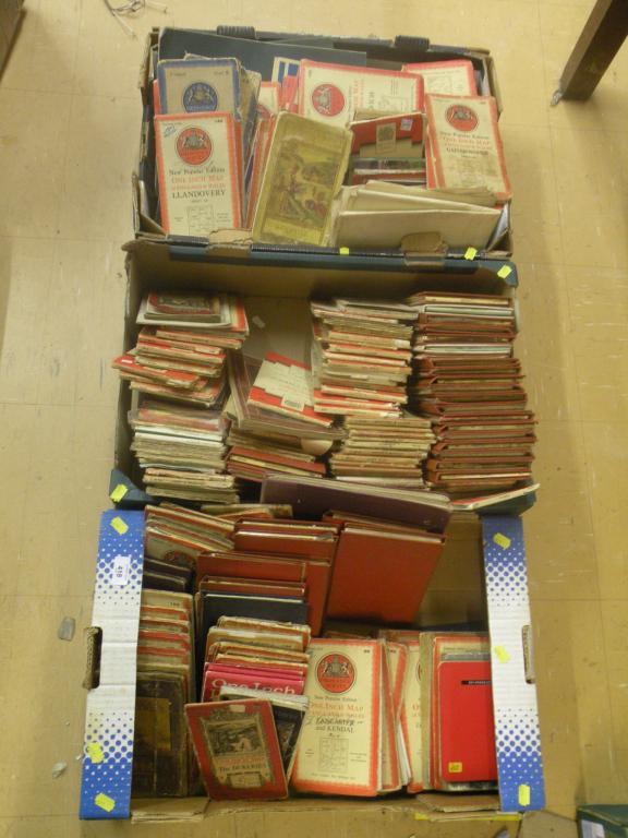 Appraisal: A large quantity of Ordnance Survey maps