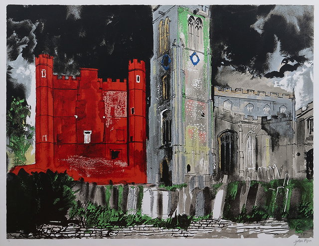 Appraisal: John Piper British - Buckden Palace Cambridgeshire Levinson signed and