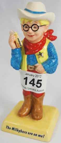 Appraisal: Royal Doulton Advertising Figure Milky Bar Kid AC made for