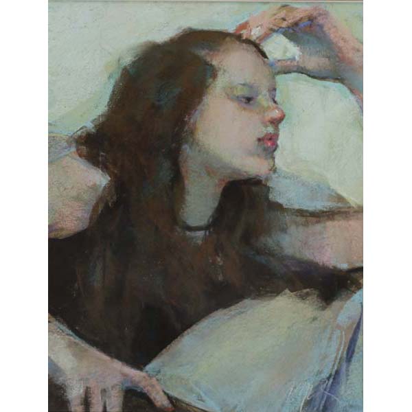 Appraisal: Margaret Dyer American st Cent Portrait of a WomanPastel on