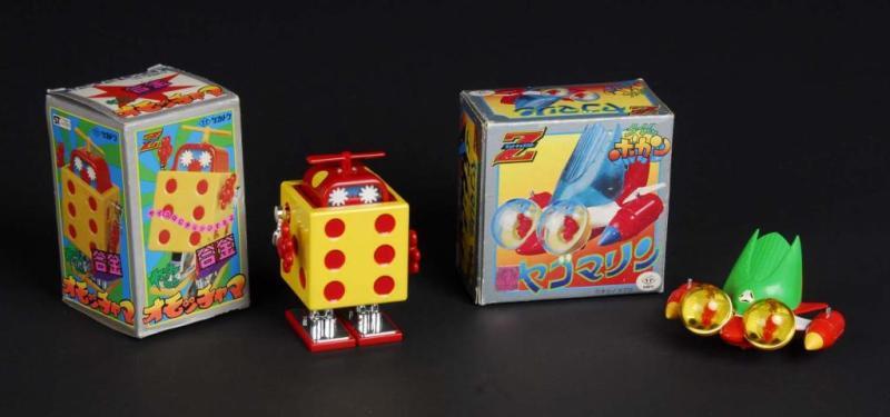 Appraisal: Lot of toys from Time Bokan series Description Japanese Made