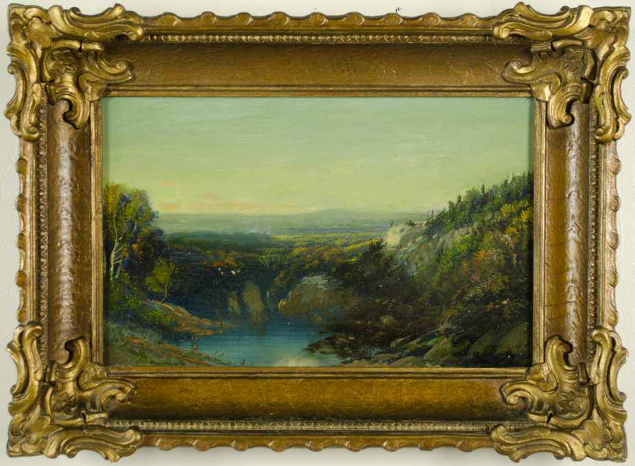 Appraisal: ATTRIBUTED TO WILLIAM LOUIS SONNTAG SR OIL ON BOARD Ohio