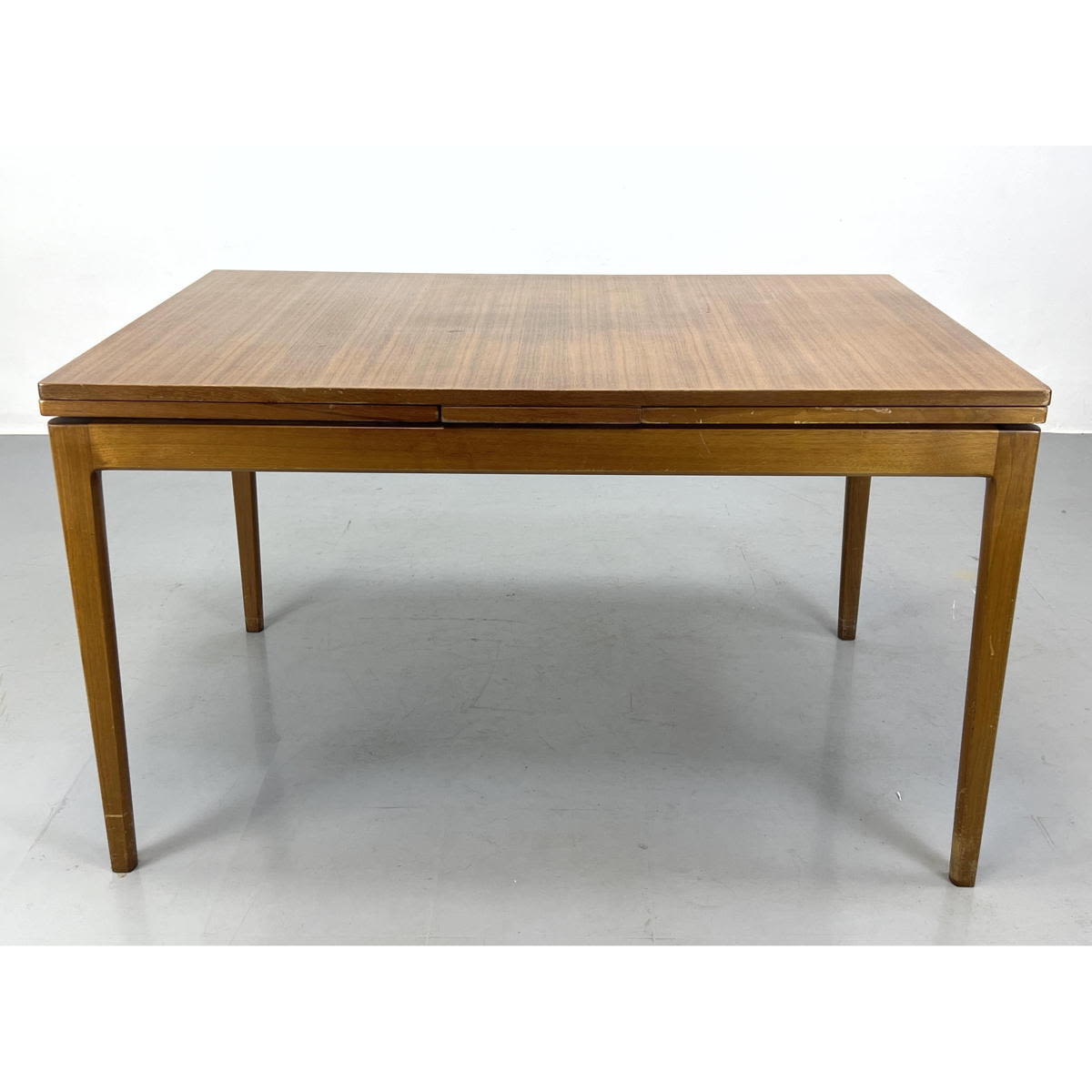 Appraisal: Danish Teak Refractory Dining Table Includes - inch leaves Dimensions