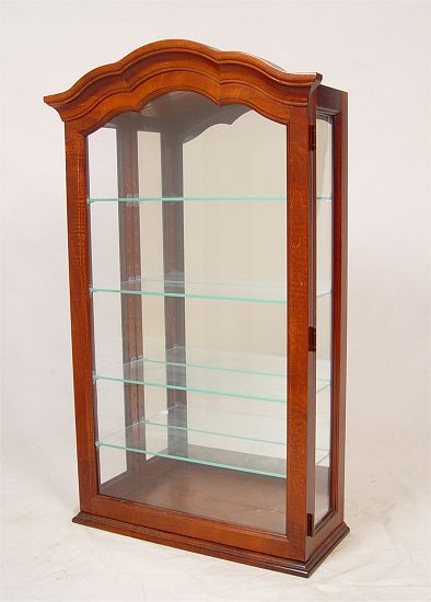 Appraisal: HOWARD MILLER SHELF OR WALL MOUNT DISPLAY CASE Glass shelves