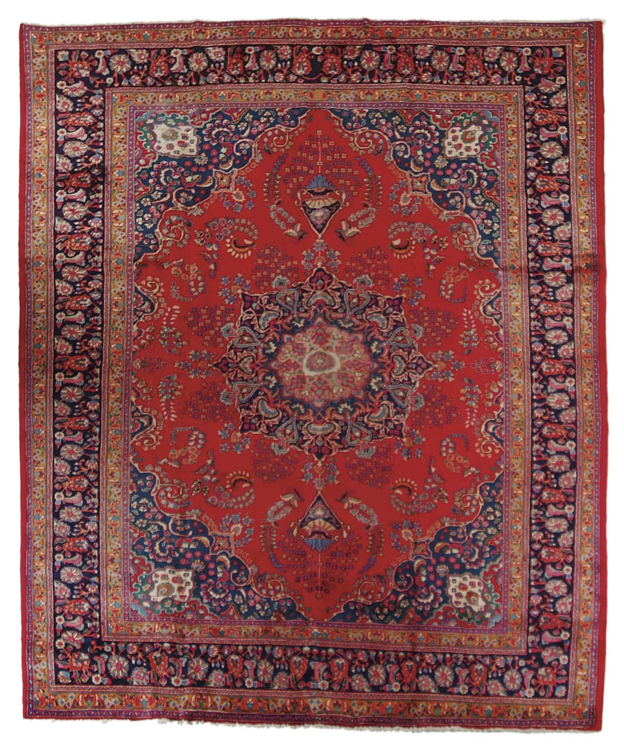 Appraisal: TABRIZ ROOM SIZE ORIENTAL RUG Last half of the th