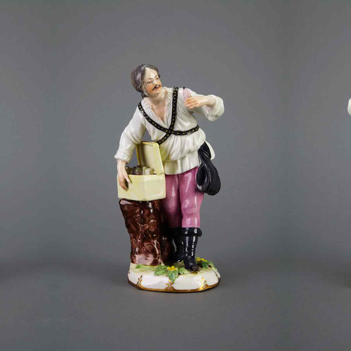 Appraisal: Vienna Figure of a Street Vendor Joseph Gmandtner late th