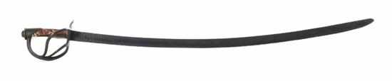 Appraisal: Confederate William Glaze Model Palmetto Armory cavalry sword curved blade