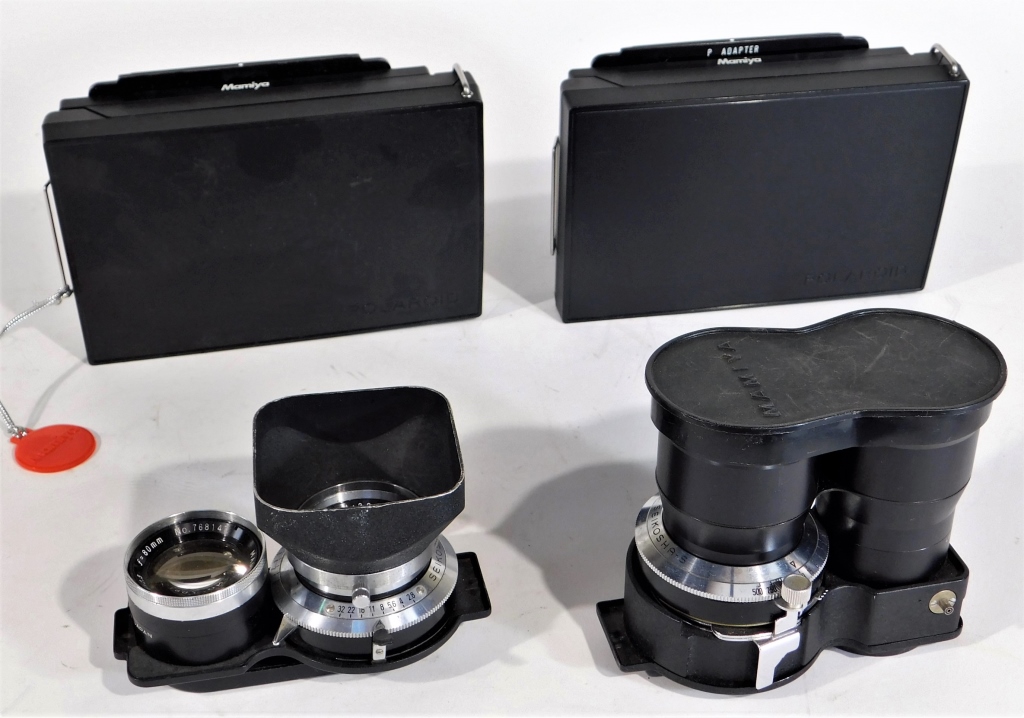 Appraisal: MAMIYA SEKKOR LENSES AND ACCESSORIES Mamiya Sekkor TLR lenses and