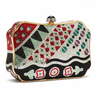 Appraisal: Vintage Jazzy Minaudiere Judith Leiber fully beaded in a modernist