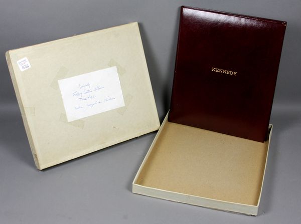 Appraisal: Kennedy Family signed photo album x EST