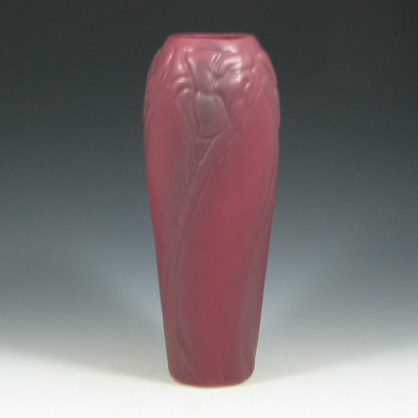 Appraisal: Van Briggle Persian Rose Floral Vase - Mint Van Briggle