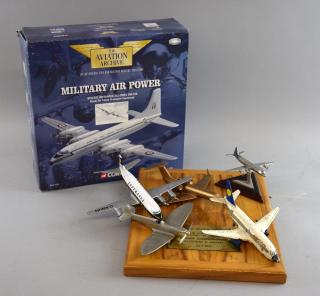 Appraisal: Collection of die-cast model aeroplanes and other related items