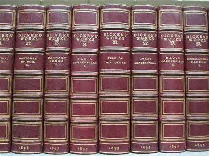 Appraisal: vols Dickens Charles The Works London Chapman Hall Gadshill Edition