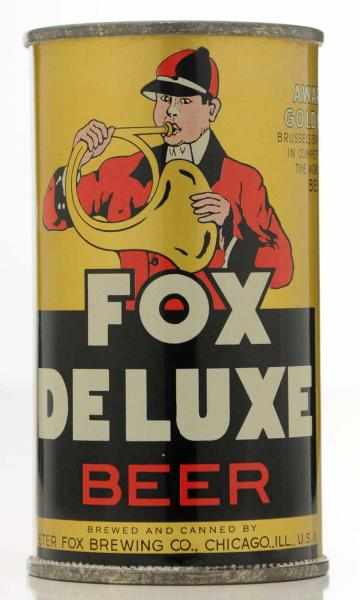 Appraisal: Fox Deluxe Beer Instructional Beer Can - OI Body is