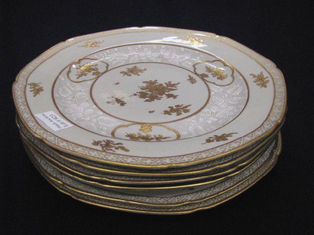 Appraisal: Set of Samson Porcelain Dessert or Salad plates Lowestoft style