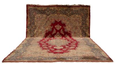 Appraisal: A Kirman carpet South East Persia mid th Century the