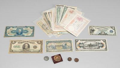 Appraisal: World banknotes early to mid th century seven Weimar Germany