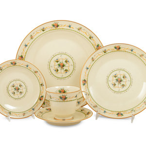 Appraisal: A Noritake Normandy Porcelain Dinner Service comprising dinner plates salad